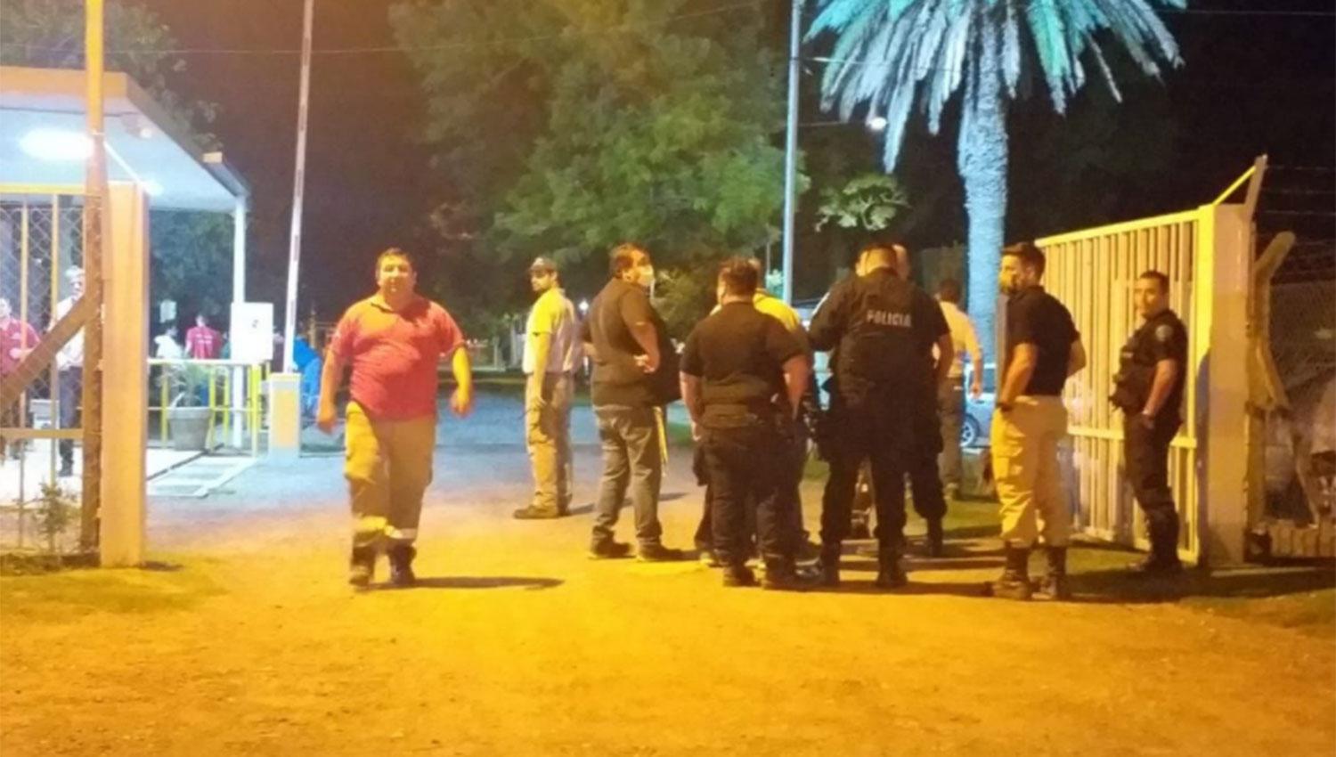 TENSIÓN. La detonación se escuchó en toda la ciudad de Rafaela.