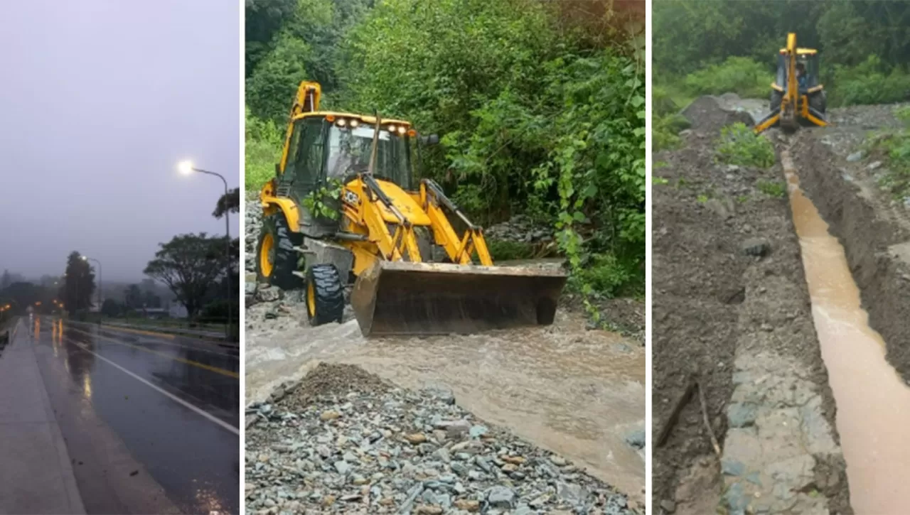 TOMA PIEDRAS. Trabajos de restitución y encauce en el río Piedras. GENTILEZA SAT