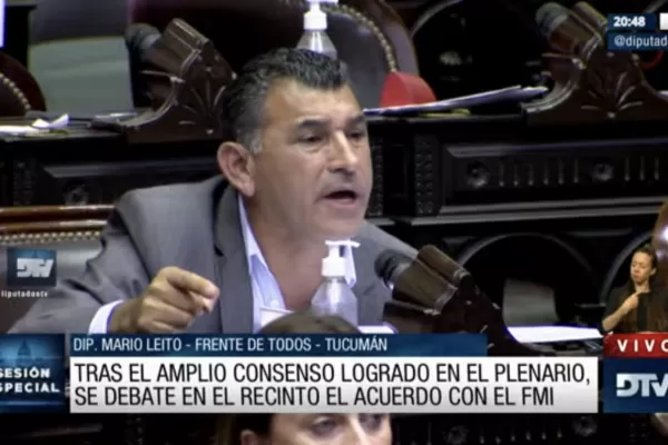 Leito: Ponemos la cara por este Gobierno porque aspiramos a tener patria más justa