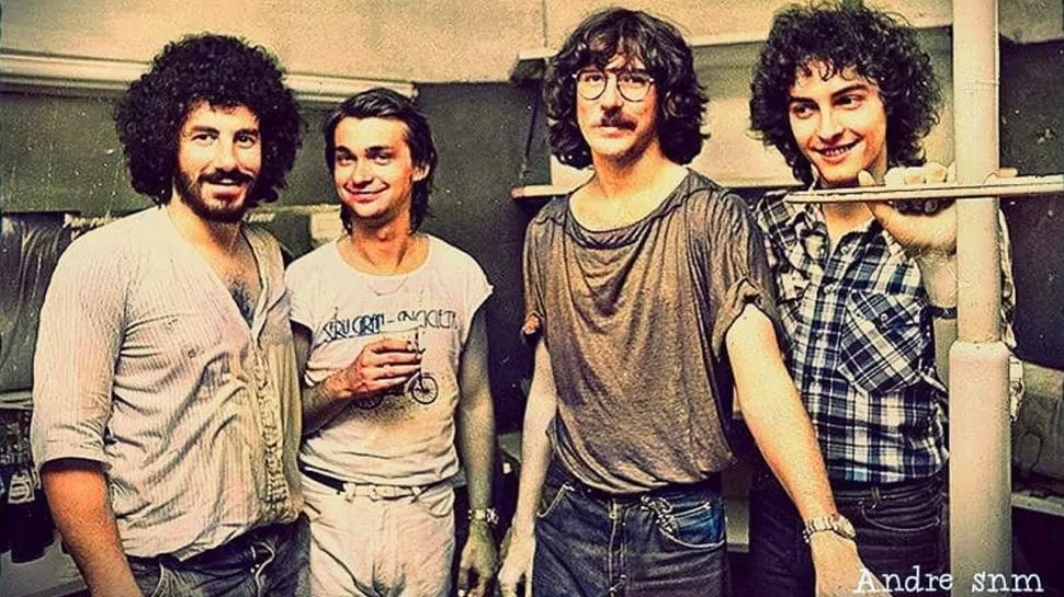 UNA MARCA CULTURAL. La banda que integraban Oscar Moro, David Lebón, Charly García y Pedro Aznar estaba en su mejor momento creativo. 