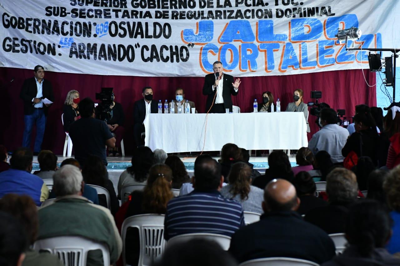 EMOTIVO ACTO encabezado por el gobernador. 