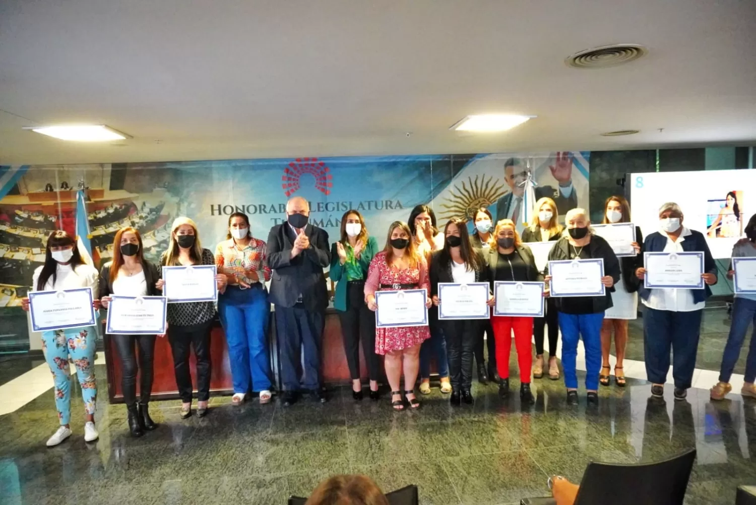 Distinguieron a 13 mujeres destacadas de la provincia. Foto prensa 