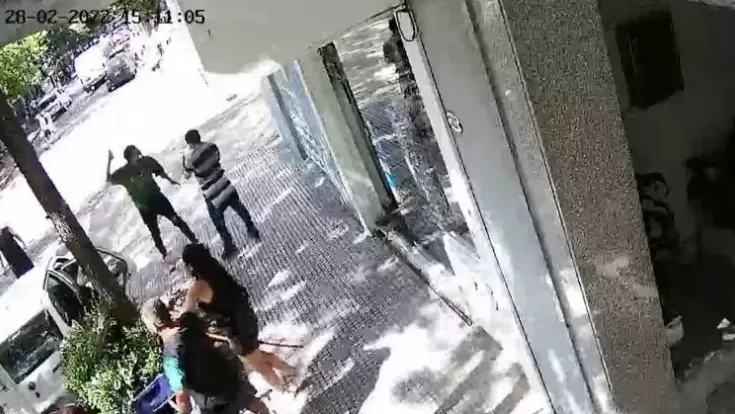 Captura de pantalla de las cámaras de seguridad