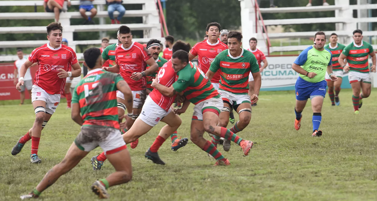 Regional de rugby: un regreso con buena cantidad de público y mucho color