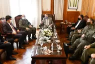 Jaldo recibió a autoridades de Gendarmería, con la mira puesta en combatir el narcomenudeo