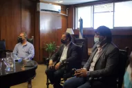 En el Concejo Deliberante, Juri recibió a dirigentes del gremio municipal