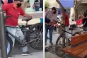 Video: Tránsito se llevó la bicicleta de un cadete y hubo polémica en las redes sociales