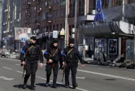 Tres mandatarios de países de la Unión Europea visitan Kiev, en señal de apoyo a Ucrania