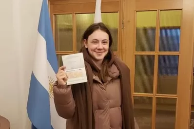 Yaryna, la primera refugiada ucraniana en recibir una visa para vivir en Argentina