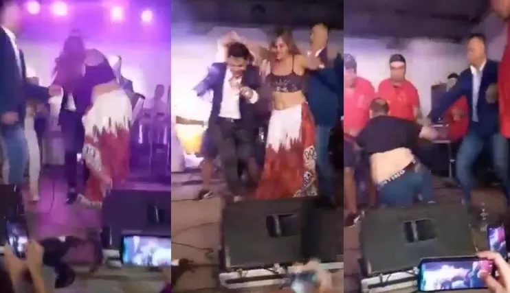 Agresión durante el show de Uriel Lozano