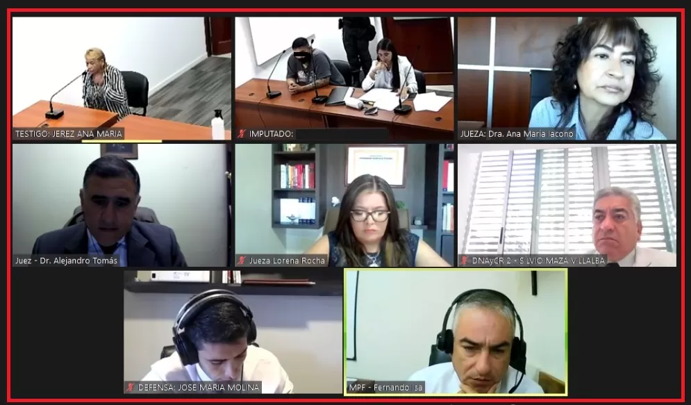 VÍA ONLINE. Segunda jornada del juicio oral. 