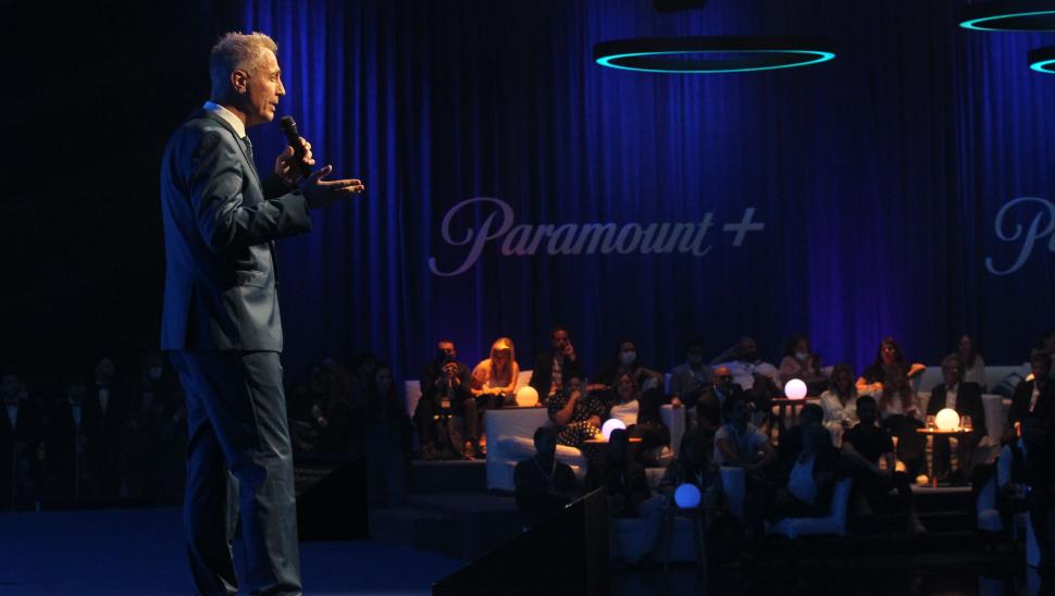 Marley estuvo a cargo de la conducción de la presentación de Paramount+