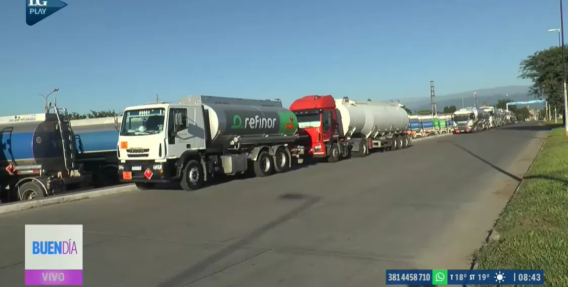 Dictaron la conciliación obligatoria y Camioneros levanta el bloqueo en Refinor