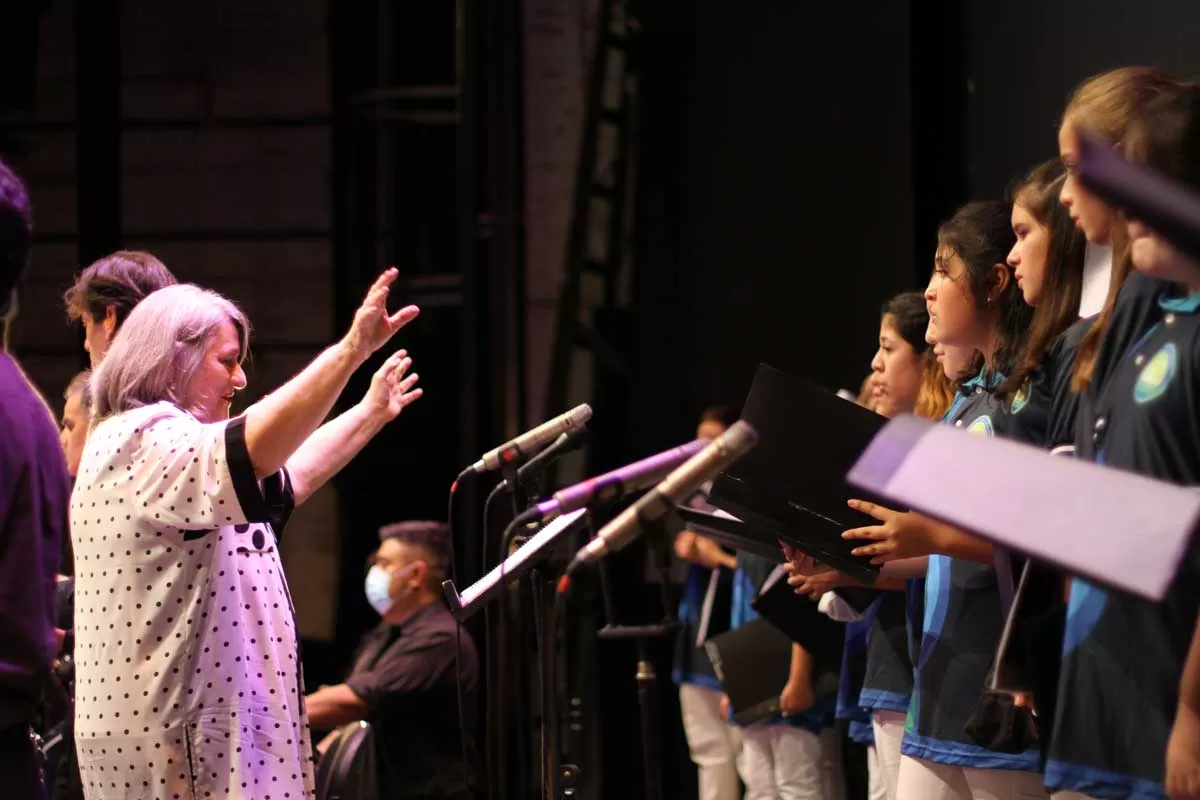 EL CORO. En esta ocasión interpretarán temas de María Elena Walsh