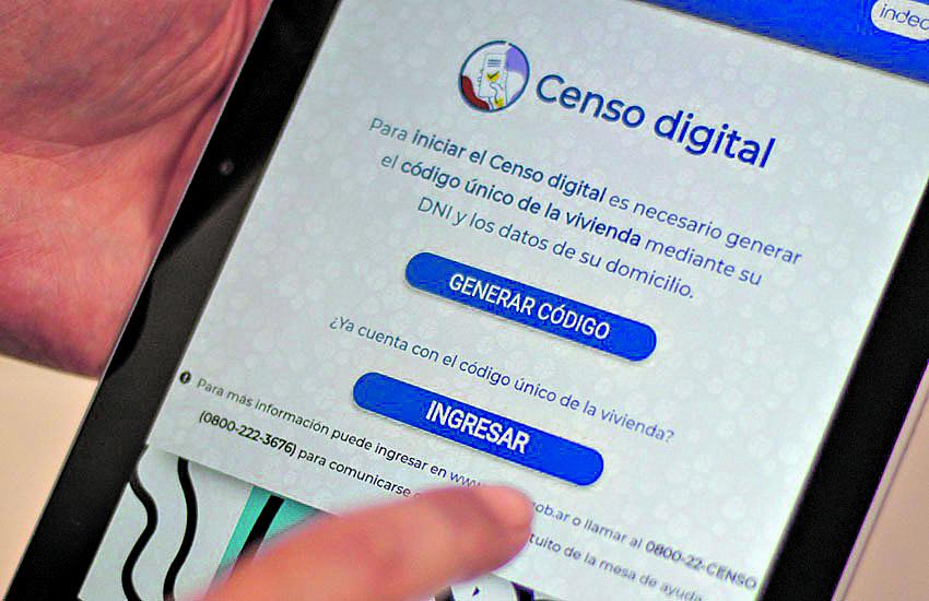 Arrancó el censo digital: claves para llenar el formulario