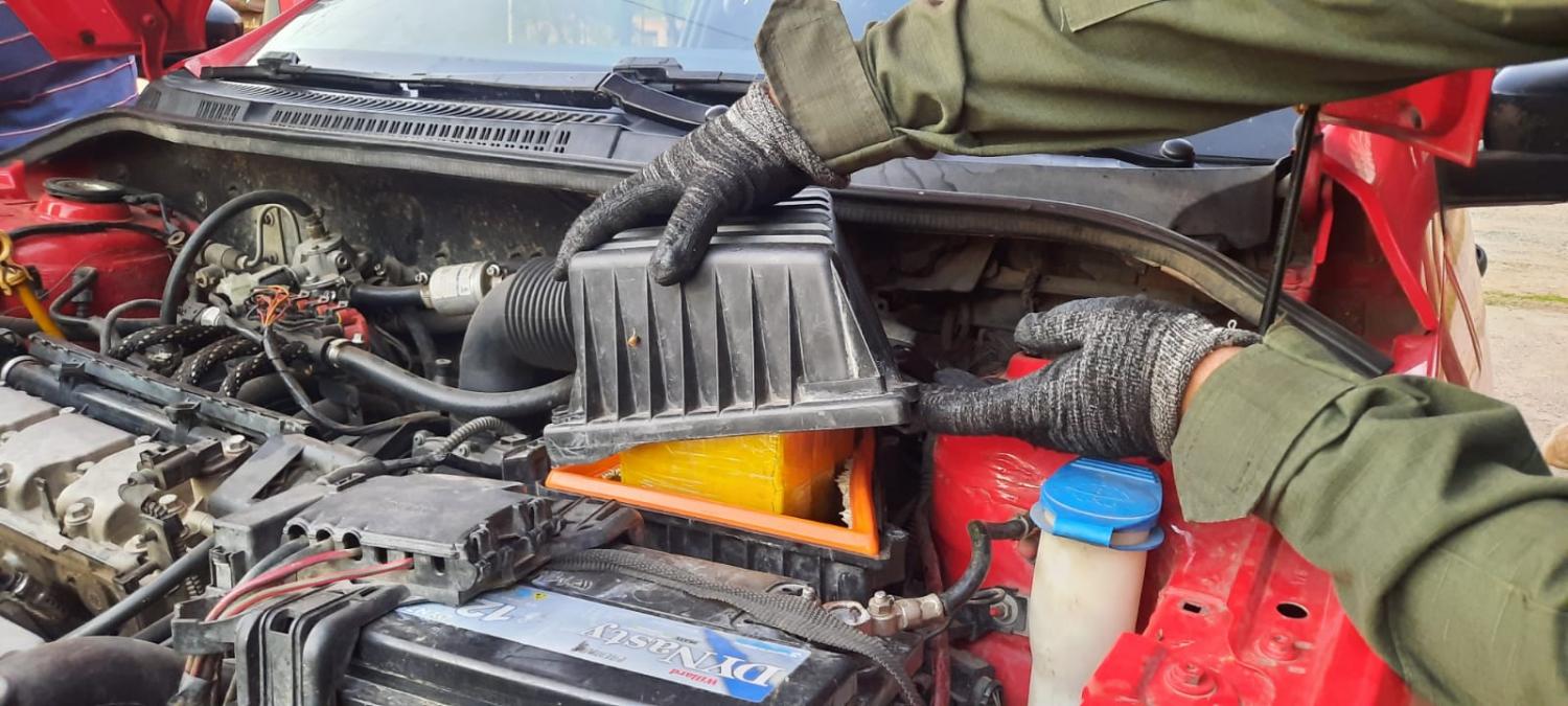 Foto tomada de Gendarmería Nacional.
