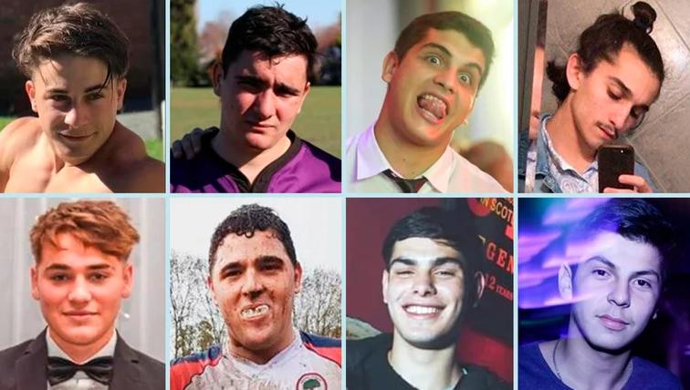 Los ocho rugbiers detenidos por el crimen de Fernando Báez Sosa