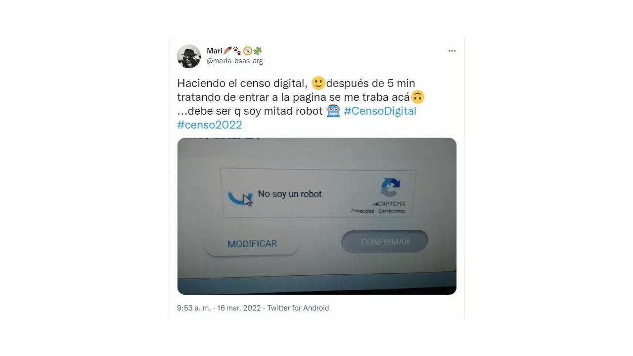 En el primer día del Censo Digital 2022, los usuarios reportaron algunas fallas 