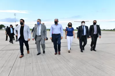 Aníbal Fernández ya se encuentra en Tucumán