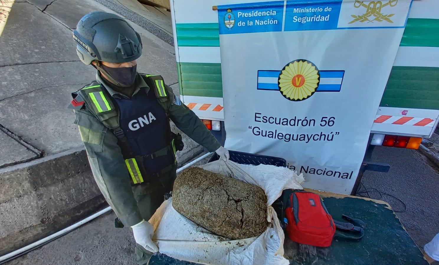 Foto tomada de Gendarmería Nacional.