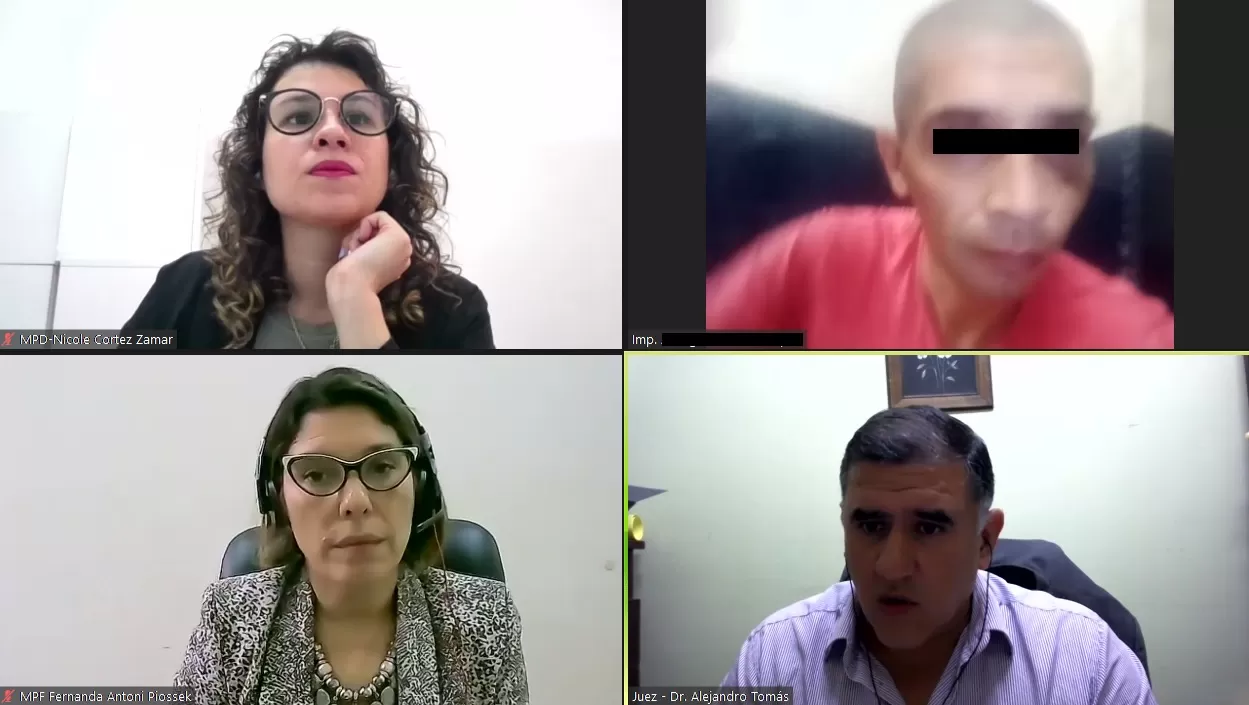 Audiencia de imputación. MPF