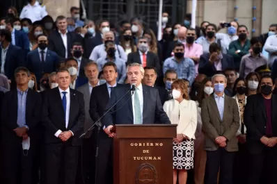 Empezamos a resolver la deuda con el FMI, señaló Alberto Fernández, en Tucumán
