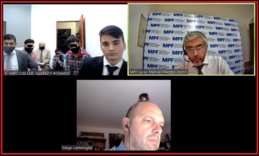 Audiencia judicial. Foto MPF