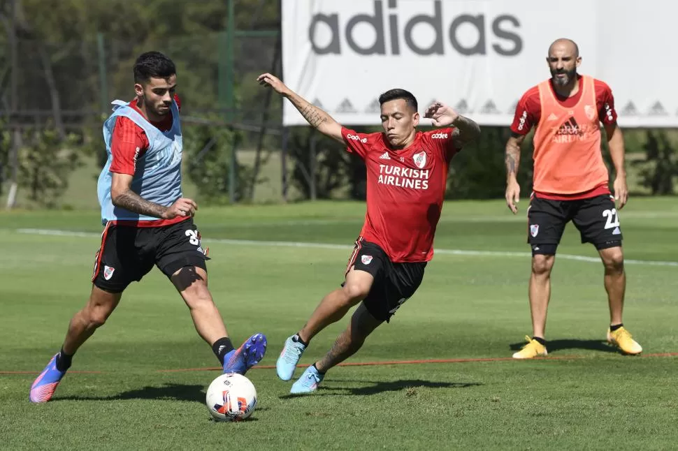 ENFOCADO. Barco se ganó la titularidad e intentará convertir, en su primer Superclásico con River. 