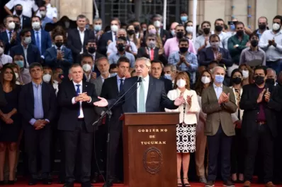 El Presidente no mencionó a los “K”, pero pidió “trabajar unidos”