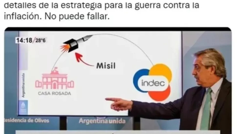 Las redes estallaron con memes de la guerra contra la inflación 