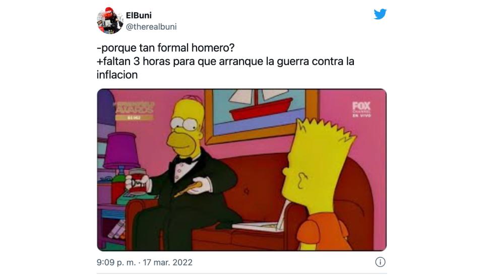 Las redes estallaron con memes de la guerra contra la inflación 