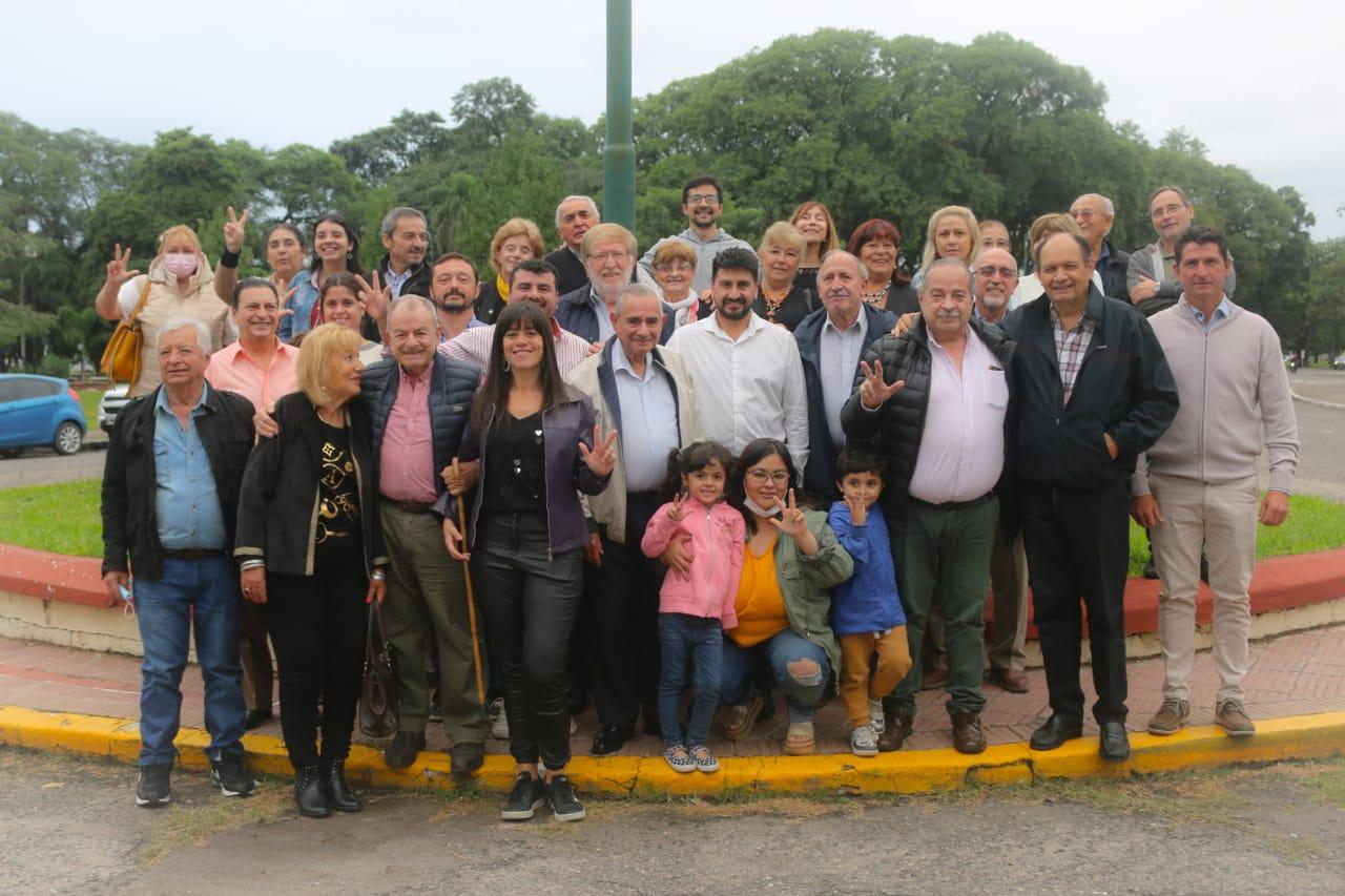 REUNIÓN EN EL PARQUE 9 DE JULIO. Foto: prensa Sebastián Salazar