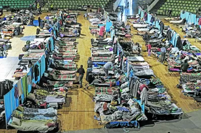 La guerra causó que 10 millones de personas en Ucrania dejaran sus hogares