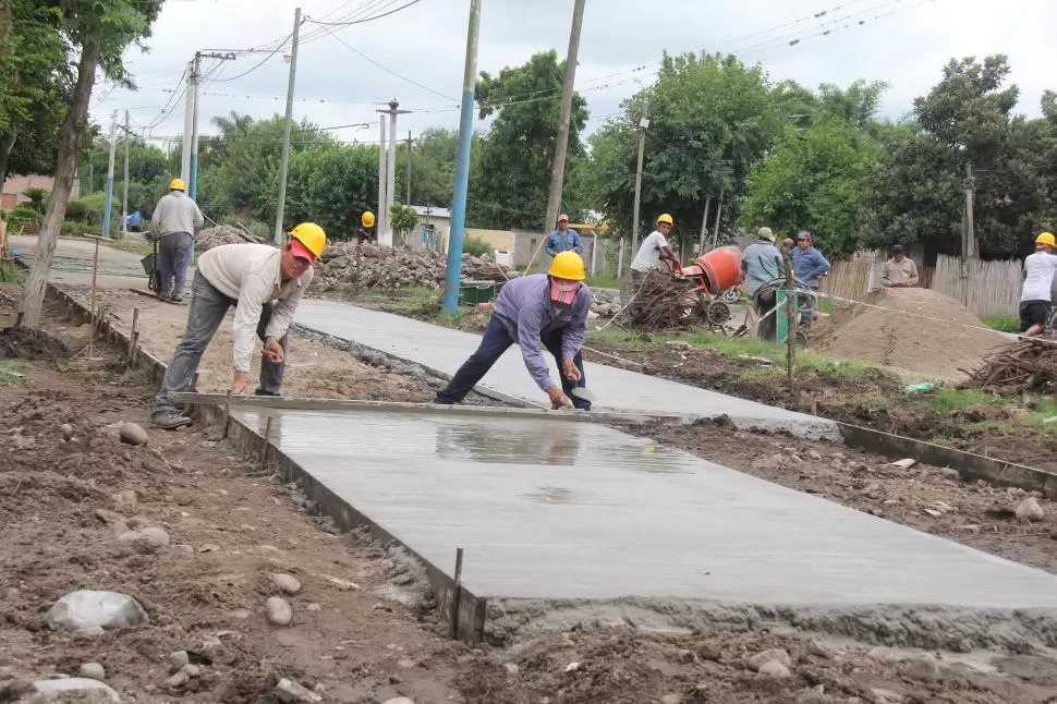 INVERSIÓN PÚBLICA. El Gobierno busca acelerar las obras, en el año previo a las elecciones generales. 