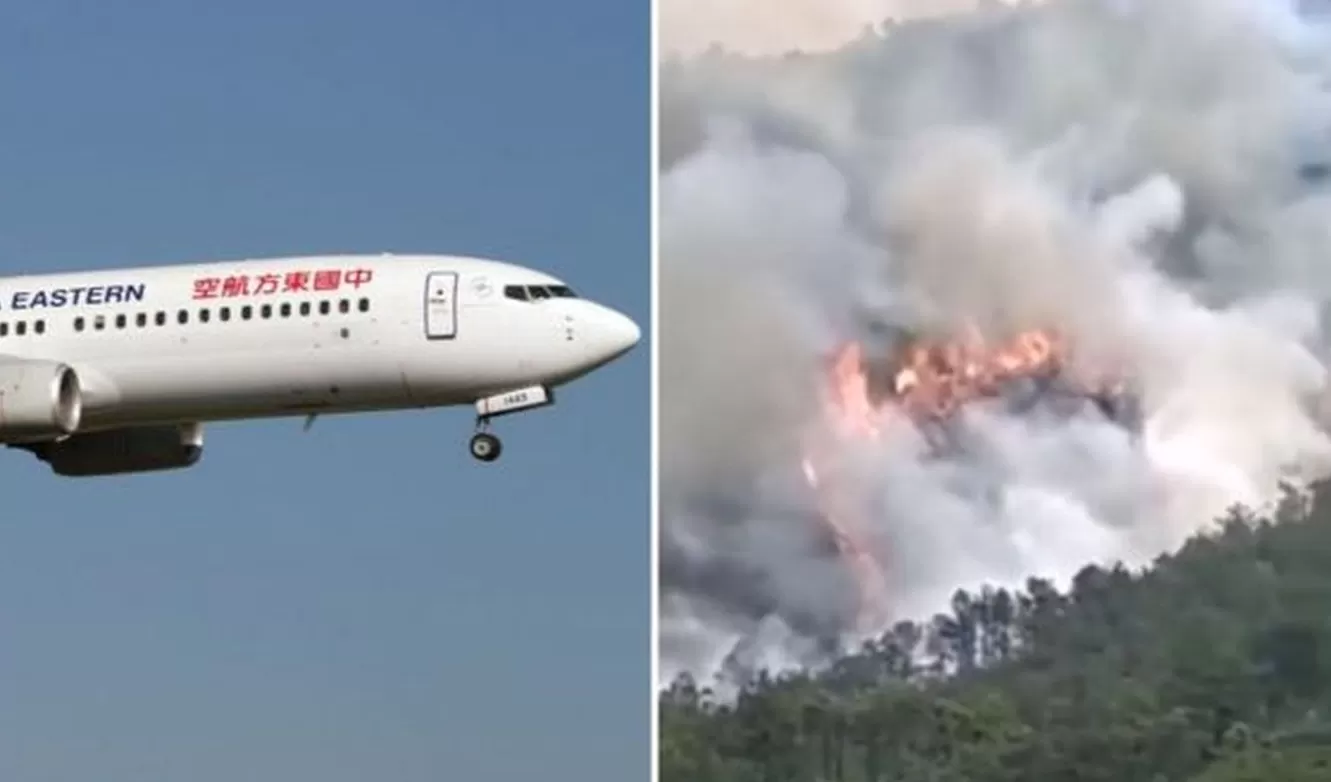 Accidente aéreo en China