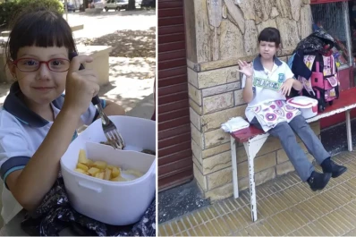 Es celíaca, no la dejaron usar el comedor del colegio y tuvo que irse a una plaza
