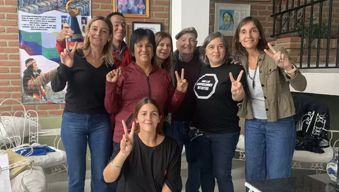 DISTINCIÓN. La Facultad de Periodismo de la Plata otorgó a Milagro Sala el premio Roldolfo Walsh.