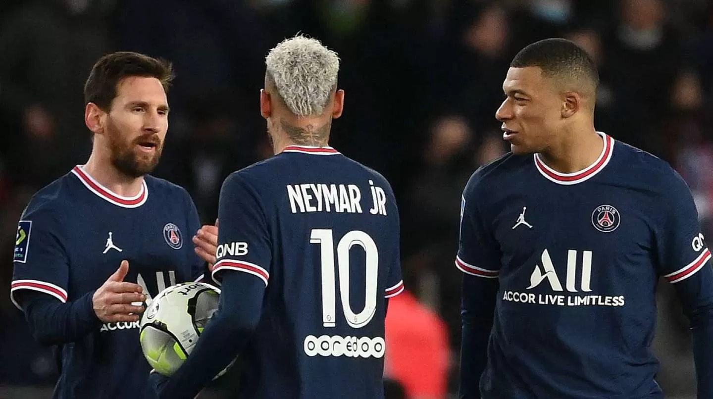  Messi, Ney y Mbappé en el PSG . Foto FRANCK FIFE 