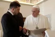 El presidente de Ucrania pidió la mediación del papa Francisco 