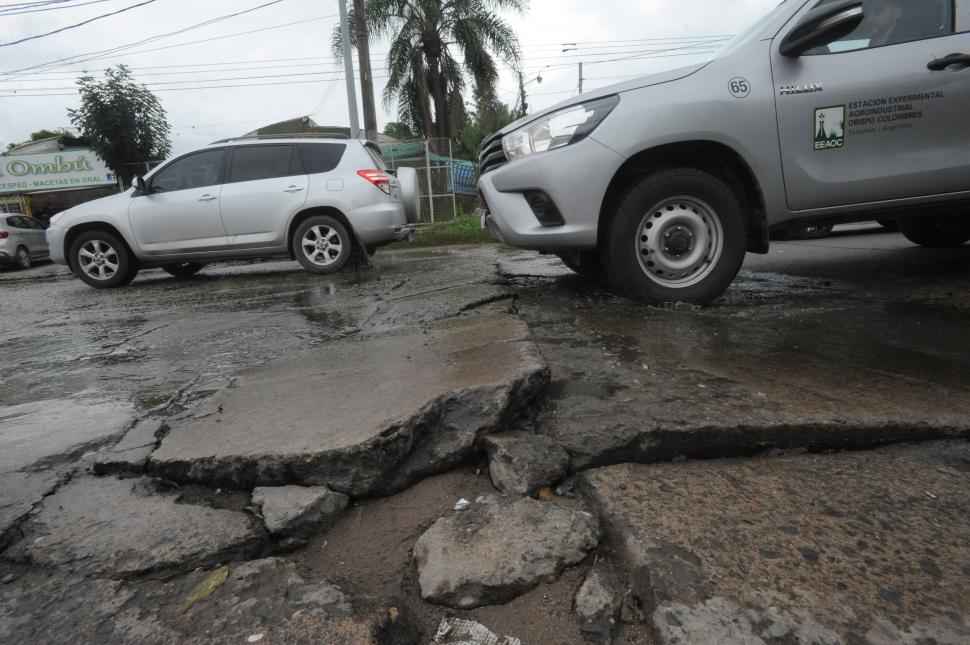 “Baches crónicos”, un mal de la ciudad