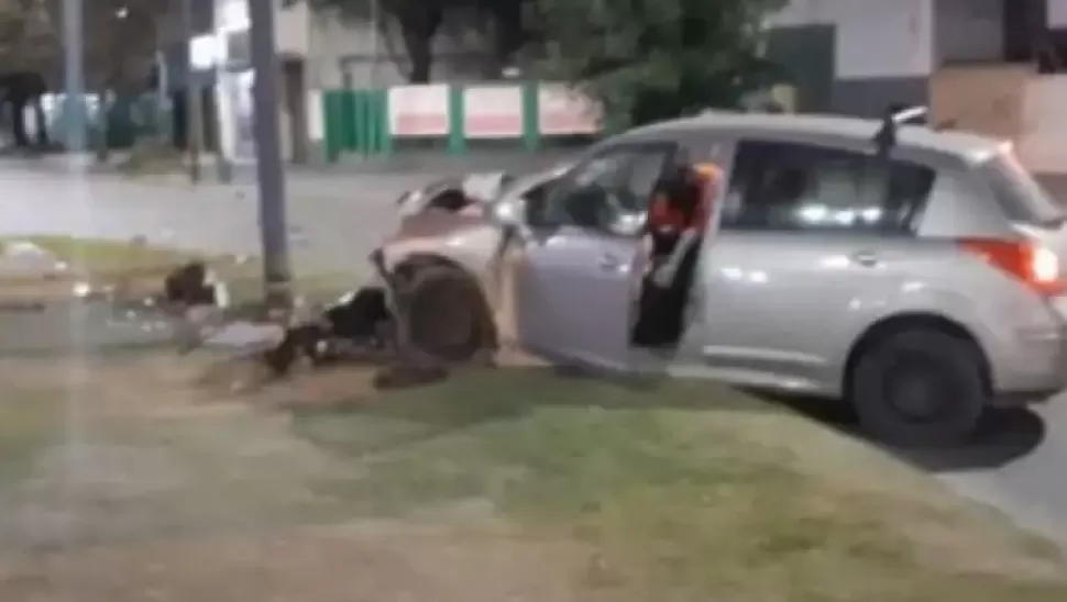 Así quedó el auto del hombre que rompió el récord mundial de alcoholemia