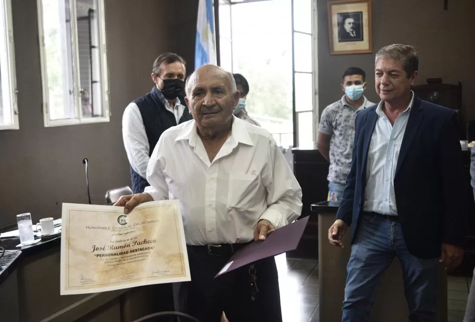 DISTINCIÓN. José Ramón Pacheco mantiene vivo el arte del malambo. LA GACETA / FOTO DE Osvaldo Ripoll