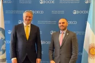 Martín Guzmán se reunió con el Secretario General de la OCDE