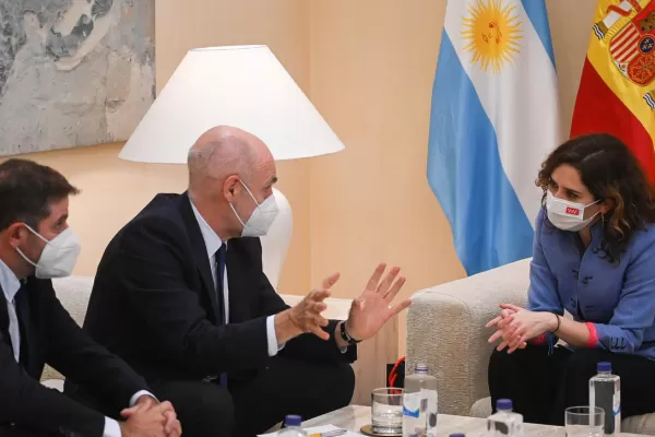 De gira por Europa: Rodríguez Larreta se reunió con la presidenta de la Comunidad de Madrid