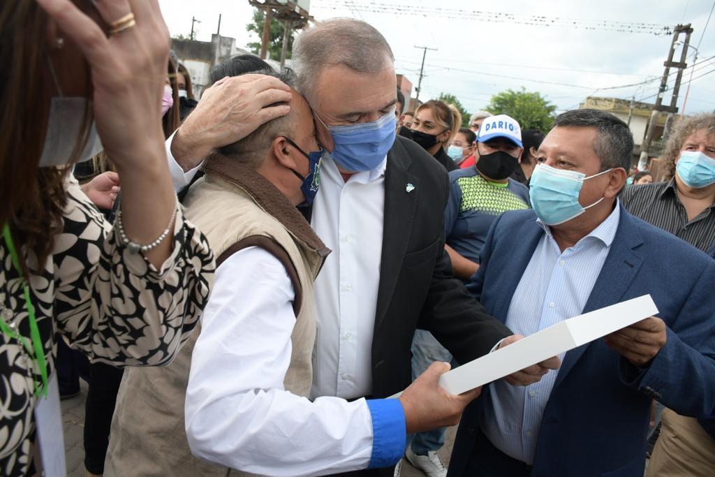 CON DARÍO MONTEROS, EN BANDA DEL RÍO SALÍ. (Comunicación Pública)