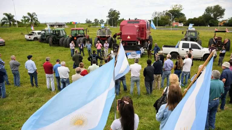 Manifestación del campo. Archivo