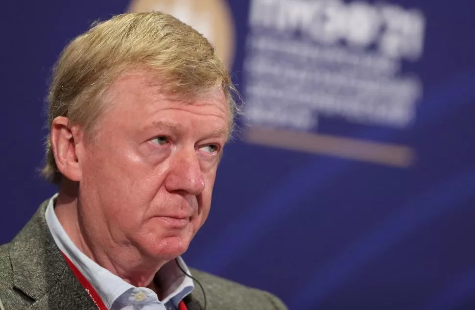 ECONOMISTA LIBERAL. Chubais impulsó privatizaciones tras la caída soviética.  