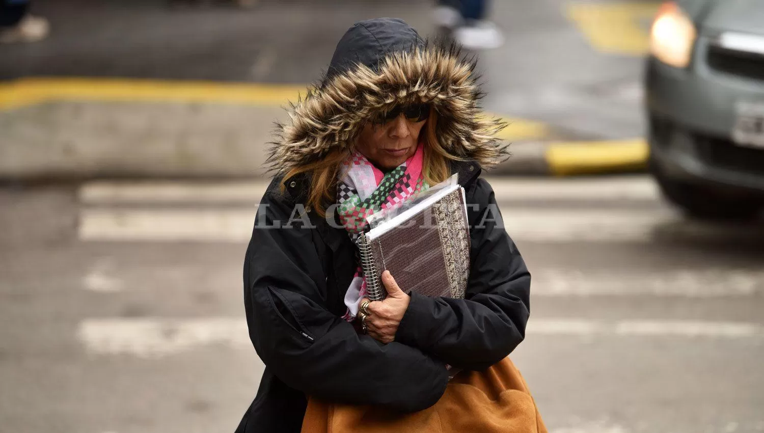 ¡CHUY! La mañana comenzó fría y ventosa en el centro de la provincia. 