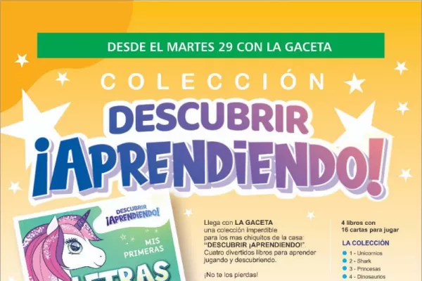 Para los más chicos: una colección que une la diversión y el aprendizaje