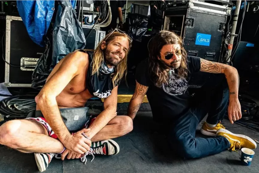 HERMANOS MÚSICOS. Desde 1997 Hawkins y Grohl desparramaron el mejor rock por escenarios del mundo. 